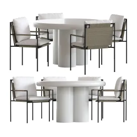 Coco republic malmo chair anchorage table